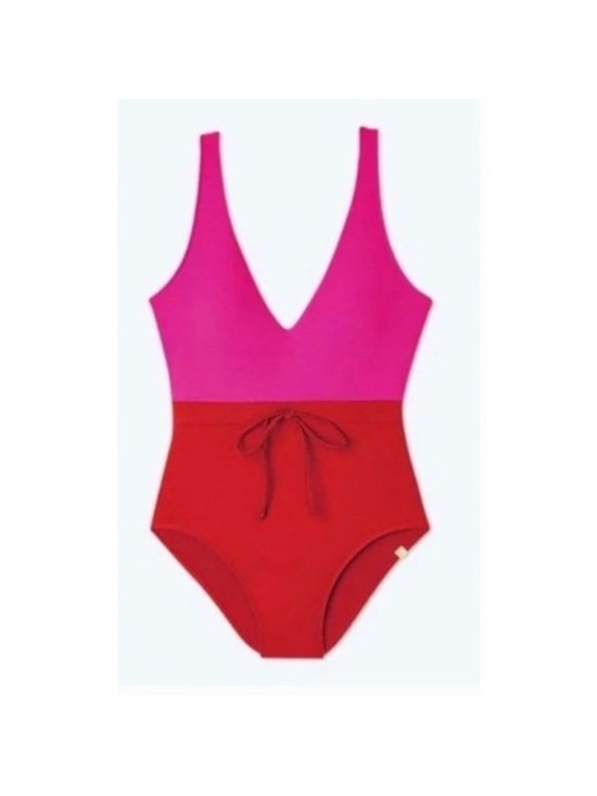 summersalt Other - Summersalt Backflip Colorblock Pink and Red One-Piece Swimsuit